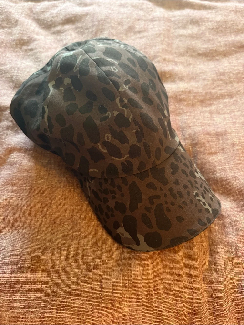 Leopard Print Lululemon ponytail hat